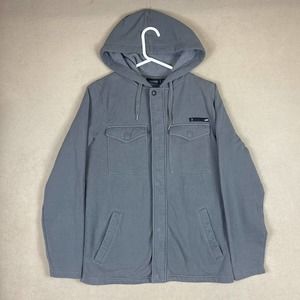 Vans Mens‎ S Hoodie Jacket Full Zip & Snap Closure Pockets